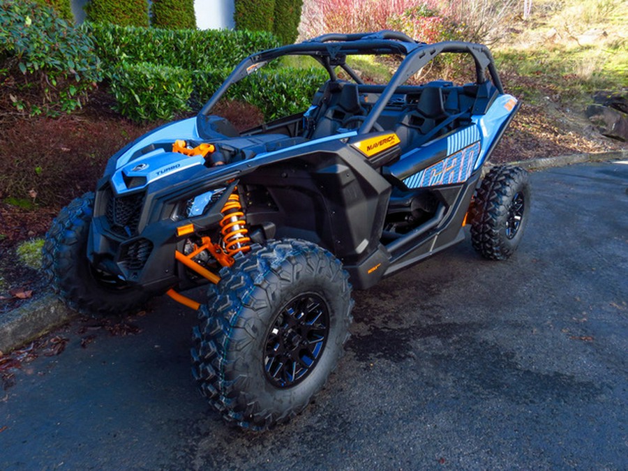 2026 Can-Am Maverick X3 DS Turbo Scandi Blue & Orange Crush