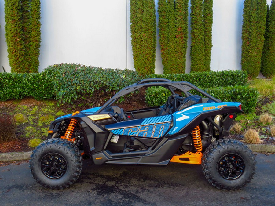 2026 Can-Am Maverick X3 DS Turbo Scandi Blue & Orange Crush