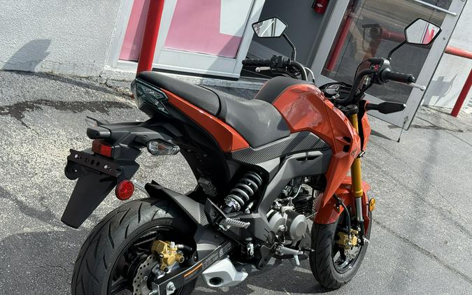 2026 Kawasaki Z125 PRO Pearl Lava Orange - 34865T