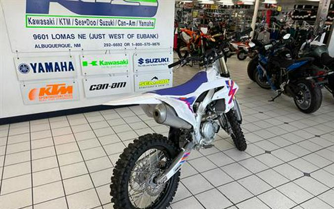 2024 Yamaha YZ450F 50th Anniversary Edition