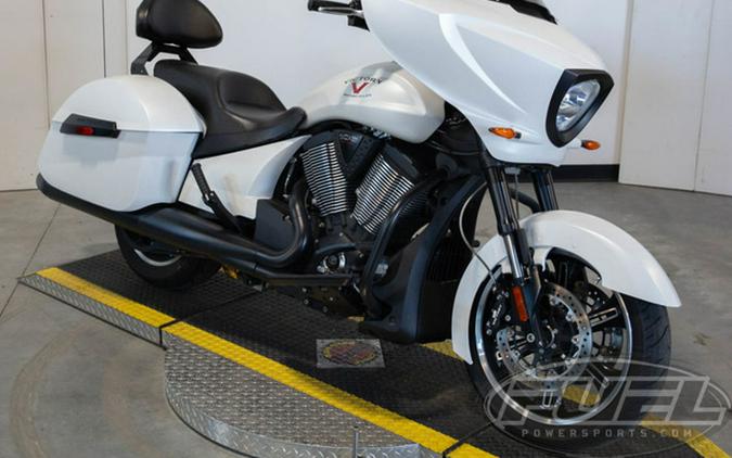 2016 Victory Motorcycles Cross Country Suede Pearl White