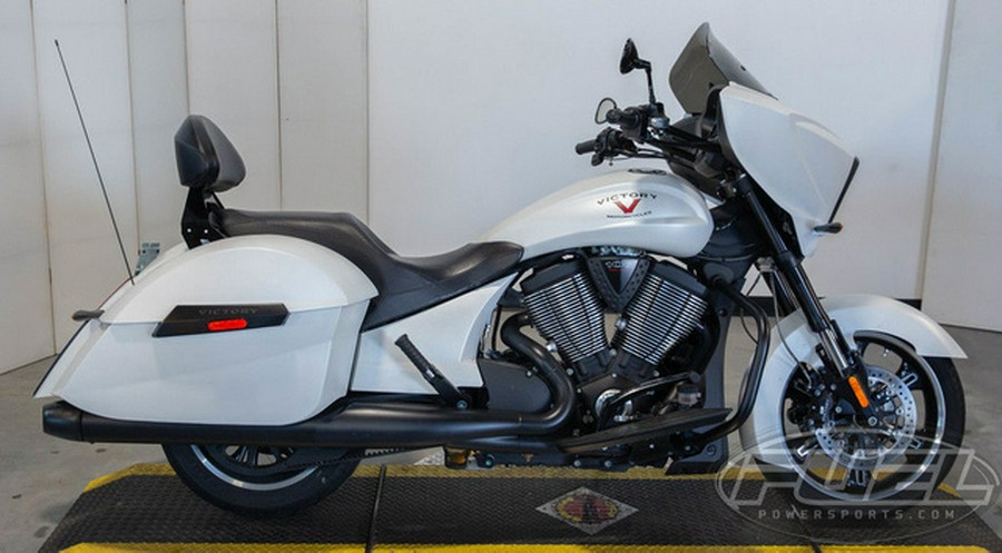 2016 Victory Motorcycles Cross Country Suede Pearl White