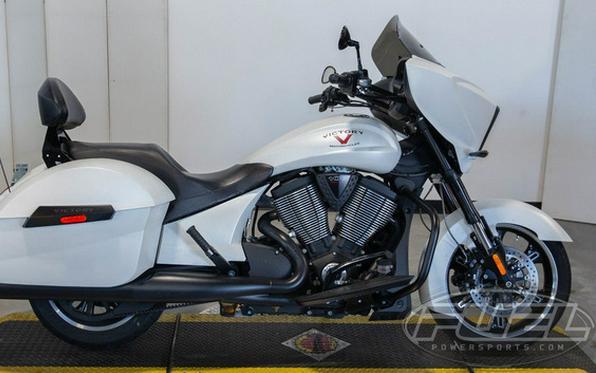 2016 Victory Motorcycles Cross Country Suede Pearl White