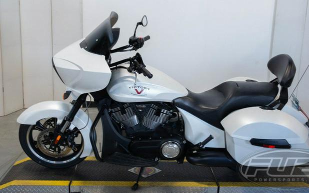 2016 Victory Motorcycles Cross Country Suede Pearl White
