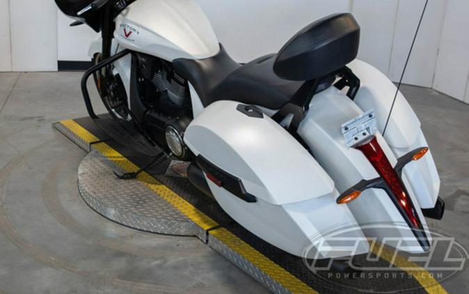 2016 Victory Motorcycles Cross Country Suede Pearl White