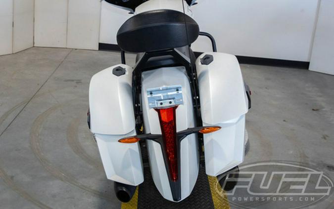 2016 Victory Motorcycles Cross Country Suede Pearl White