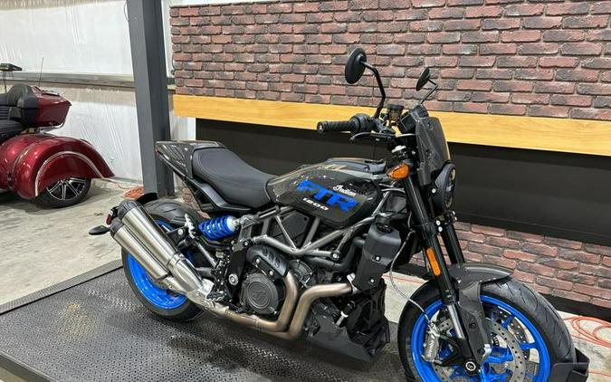 2024 Indian Motorcycle® FTR Sport Granite Gray/Blue