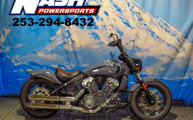 2022 Indian Scout Bobber Twenty ABS Stealth Gray
