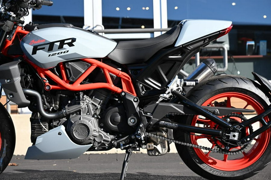 2024 Indian Motorcycle® FTR Sport Storm Gray/Red