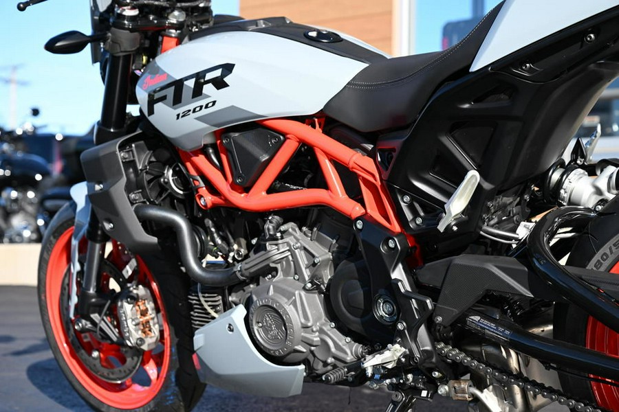 2024 Indian Motorcycle® FTR Sport Storm Gray/Red