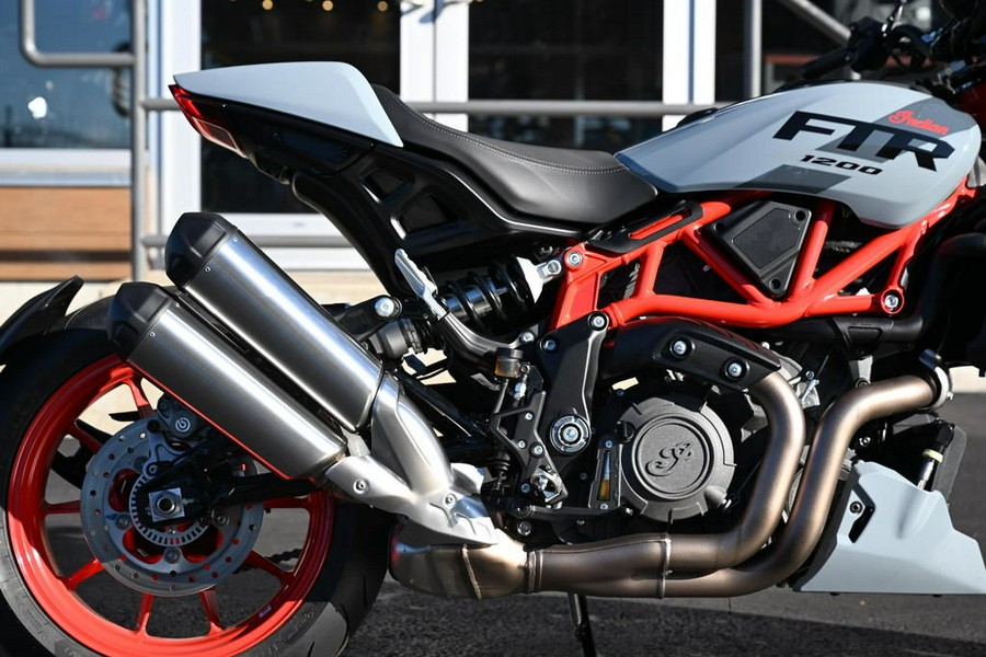 2024 Indian Motorcycle® FTR Sport Storm Gray/Red