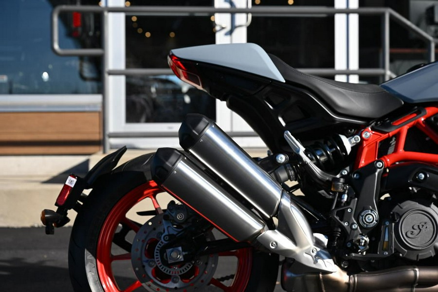 2024 Indian Motorcycle® FTR Sport Storm Gray/Red