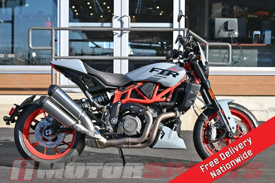 2024 Indian Motorcycle® FTR Sport Storm Gray/Red