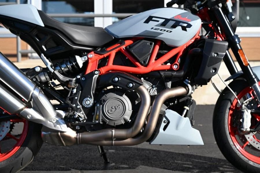 2024 Indian Motorcycle® FTR Sport Storm Gray/Red