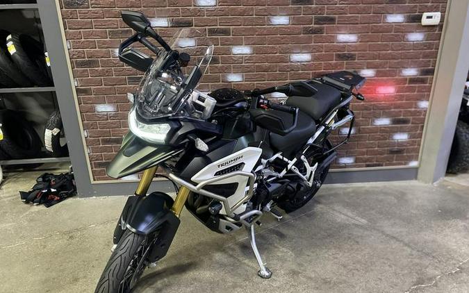 2023 Triumph Tiger 1200 Rally Explorer Matte Khaki Green