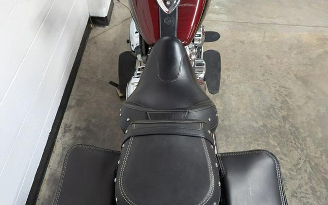 2017 Indian Chief Classic Burgundy Metallic Over Thunder Blac