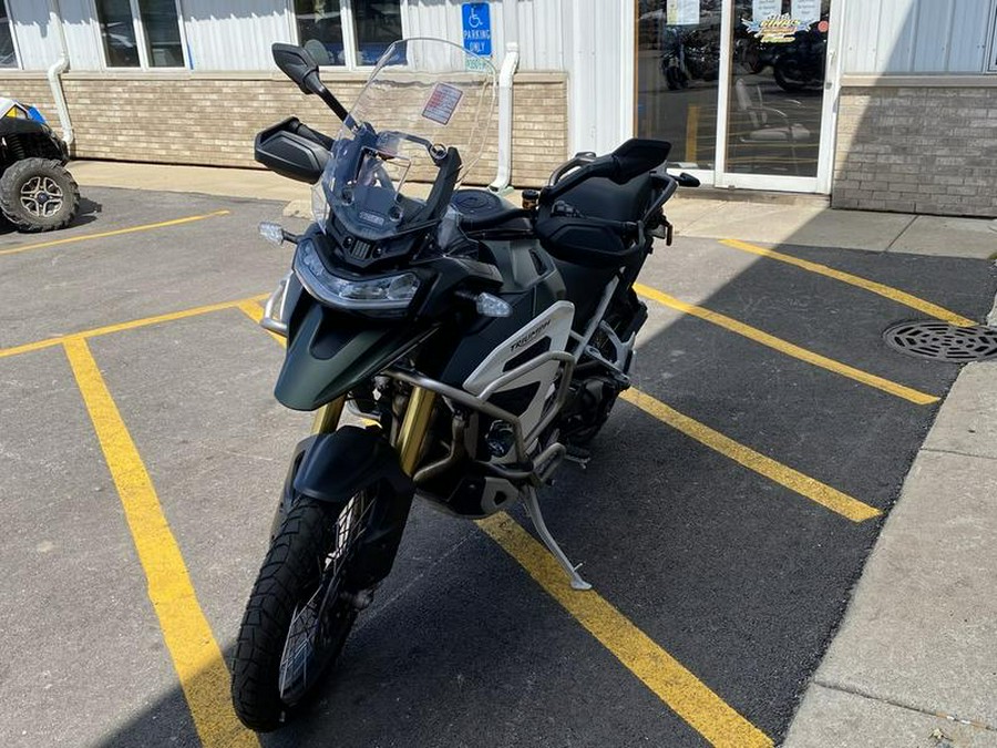 2023 Triumph Tiger 1200 Rally Explorer Matte Khaki Green