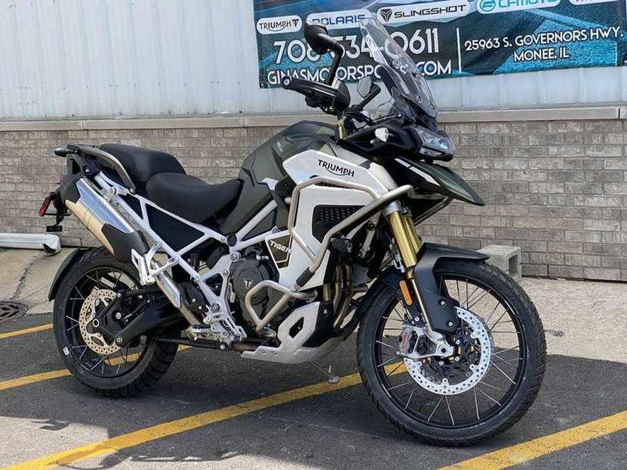 2023 Triumph Tiger 1200 Rally Explorer Matte Khaki Green