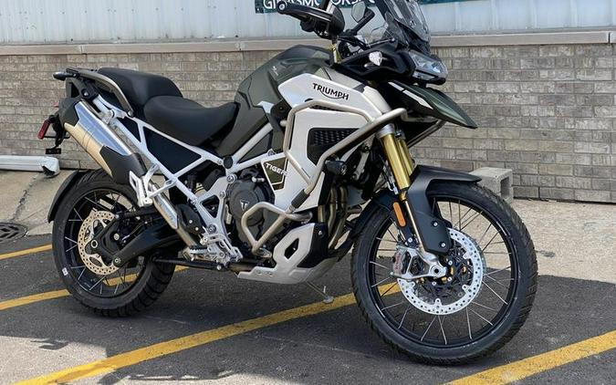 2023 Triumph Tiger 1200 Rally Explorer Matte Khaki Green