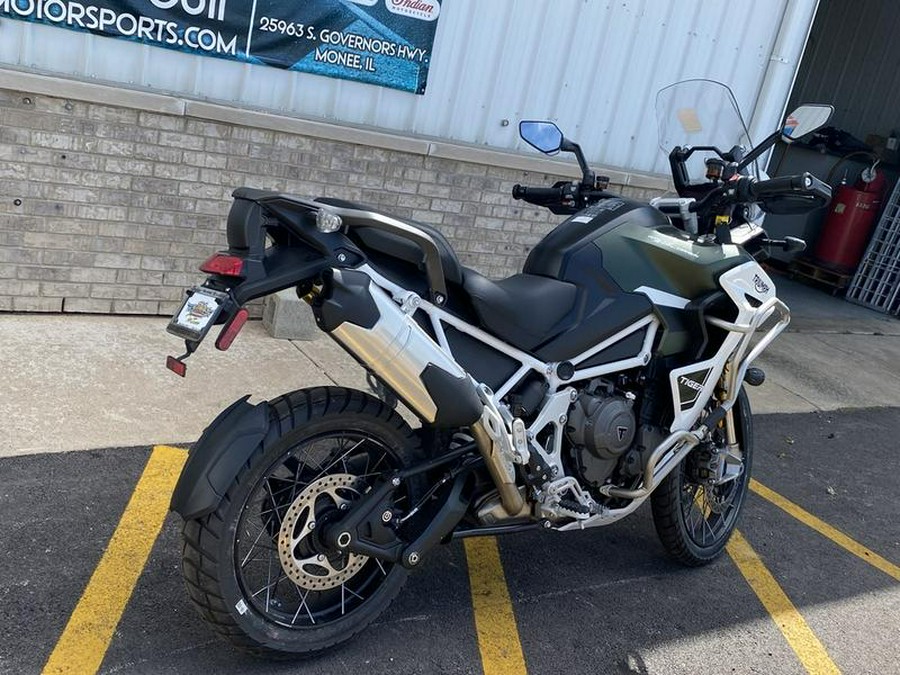 2023 Triumph Tiger 1200 Rally Explorer Matte Khaki Green