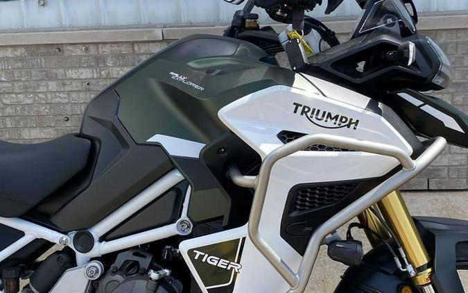 2023 Triumph Tiger 1200 Rally Explorer Matte Khaki Green