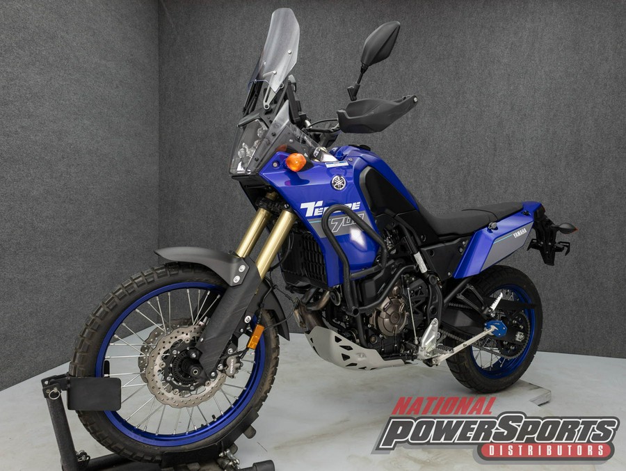 2023 YAMAHA TENERE 700 W/ABS