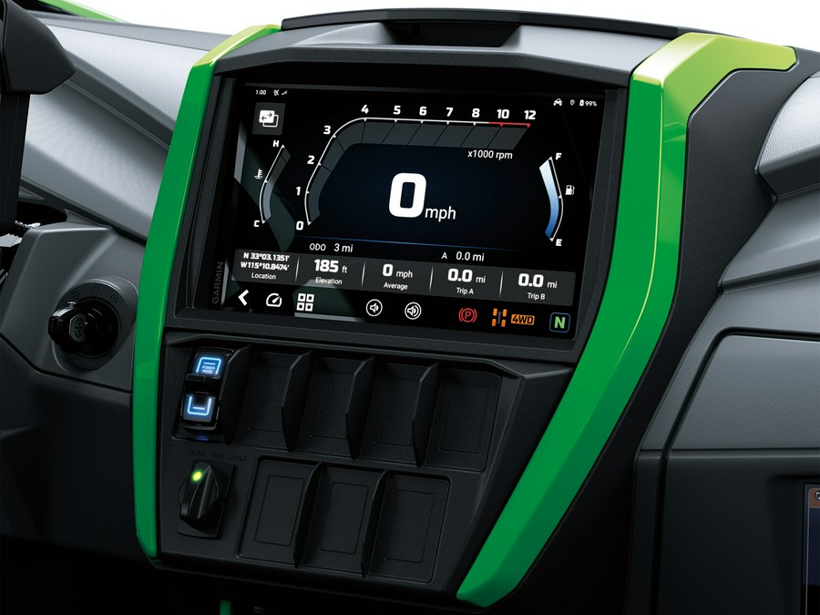 2026 Kawasaki TERYX5 H2 Deluxe eS Lime Green - 109822