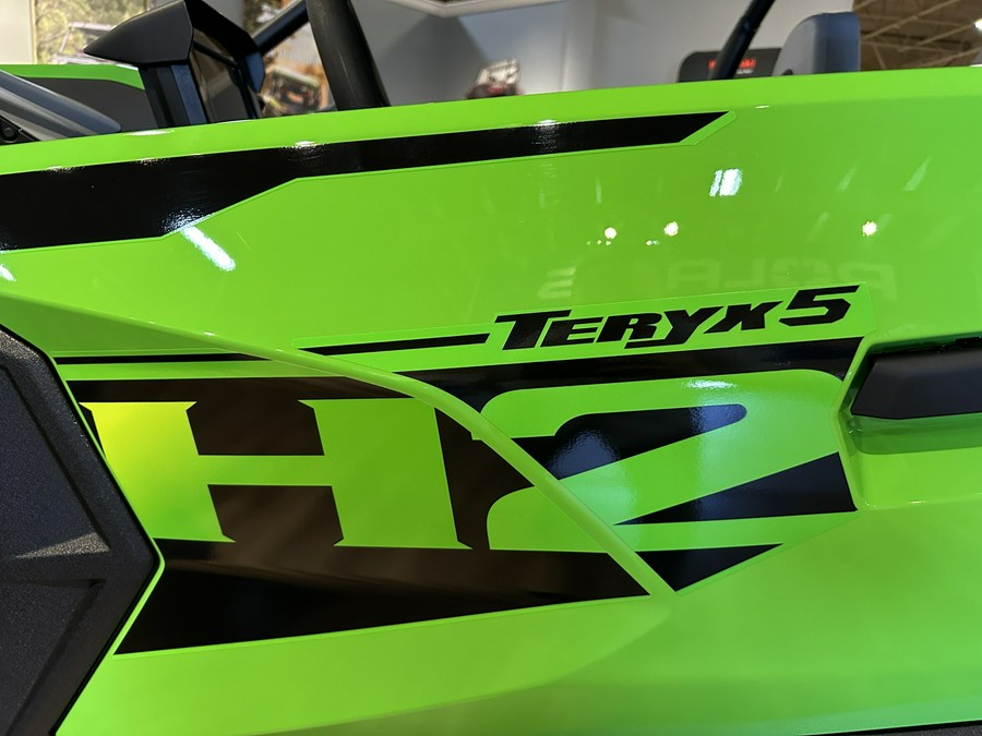2026 Kawasaki TERYX5 H2 Deluxe eS Lime Green - 109822