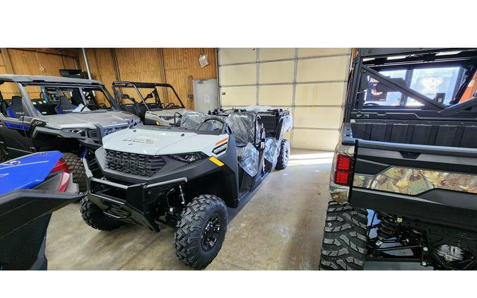 2024 Polaris Industries R24T6E99AD Ranger Crew 1000 Premium White Lightning