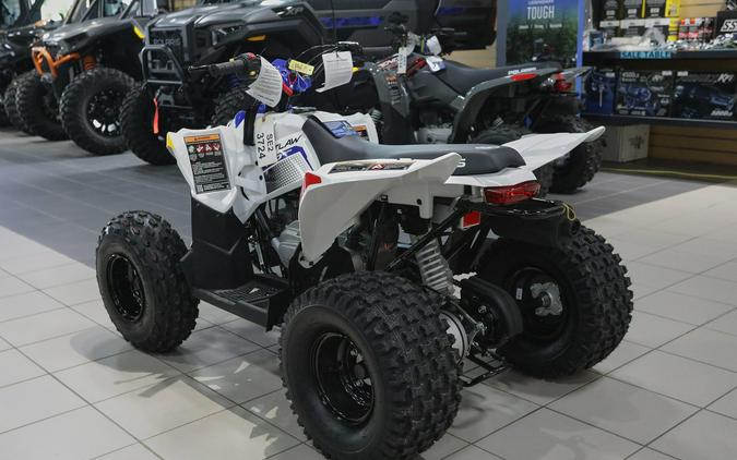 2024 Polaris Industries Outlaw 110 BRIGHT WHITE/POLARIS BLUE