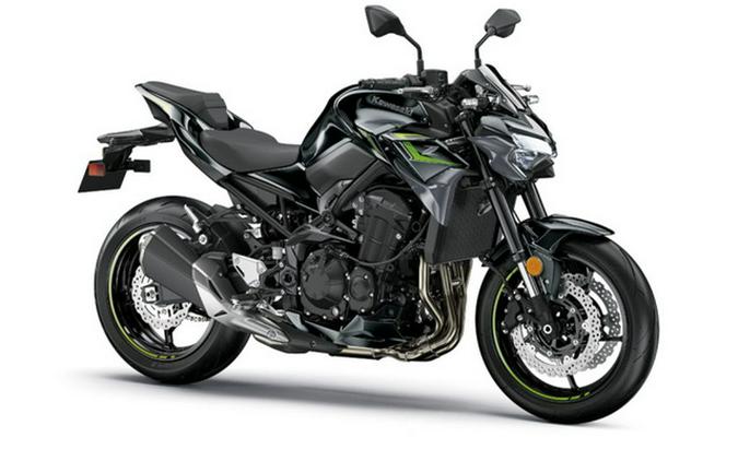 2024 Kawasaki Z900 ABS Metallic Spark BlackMetallic Matte Dark Gray