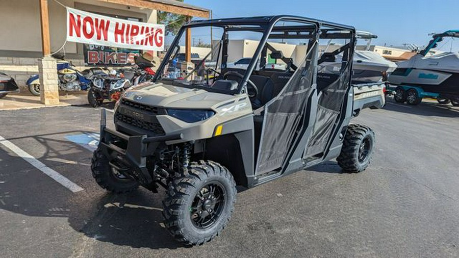 New 2024 POLARIS RANGER CREW XP 1000 PREMIUM DESERT SAND