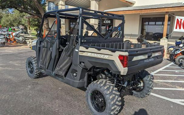 New 2024 POLARIS RANGER CREW XP 1000 PREMIUM DESERT SAND