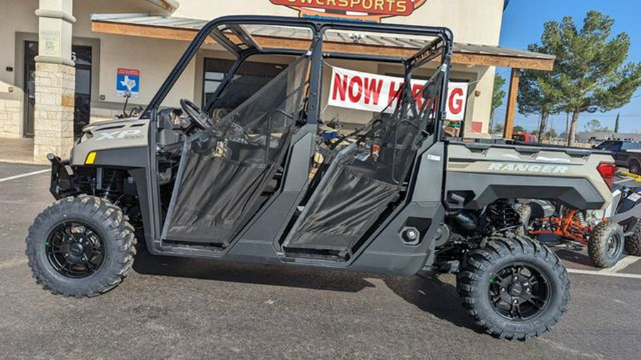 New 2024 POLARIS RANGER CREW XP 1000 PREMIUM DESERT SAND