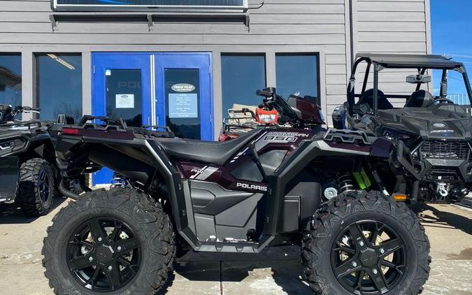 2024 Polaris Industries SPORTSMAN 850 ULTIMATE TRAIL CRIMSON METALLIC