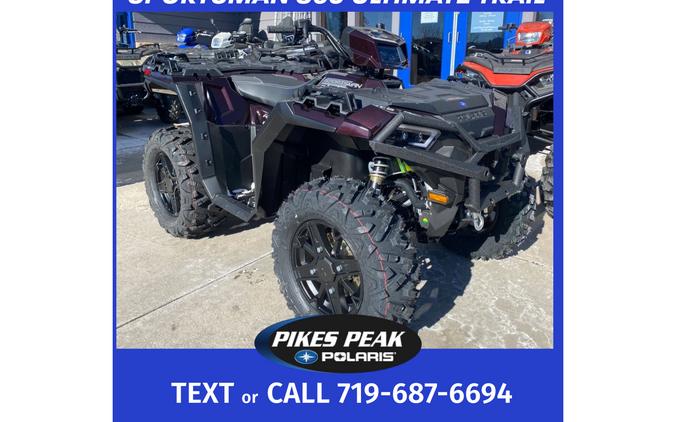 2024 Polaris Industries SPORTSMAN 850 ULTIMATE TRAIL CRIMSON METALLIC