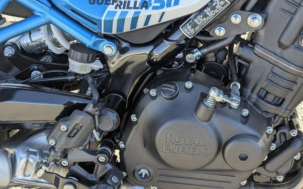 2026 Royal Enfield Guerrilla 450 Brava Blue