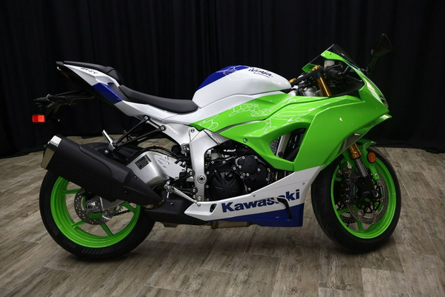 2024 Kawasaki Ninja ZX-6R 40Th Anniversary Edition ABS