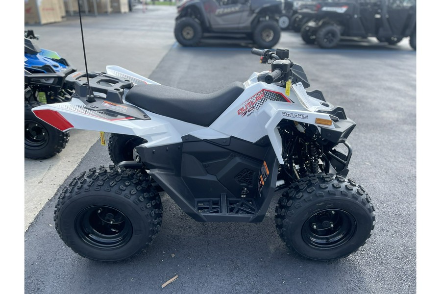 2023 Polaris Industries OUTLAW 70 EFI - BRIGHT WHITE / RED