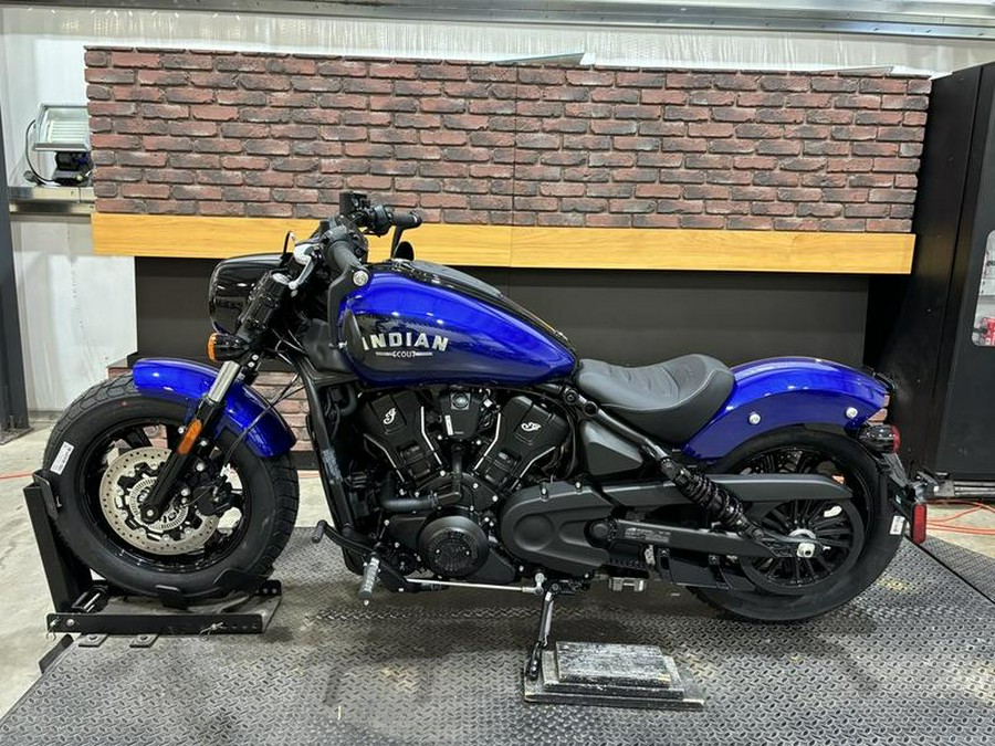 2025 Indian Motorcycle® Scout® Bobber Limited +Tech Spirit Blue Metallic