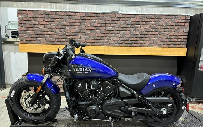 2025 Indian Motorcycle® Scout® Bobber Limited +Tech Spirit Blue Metallic