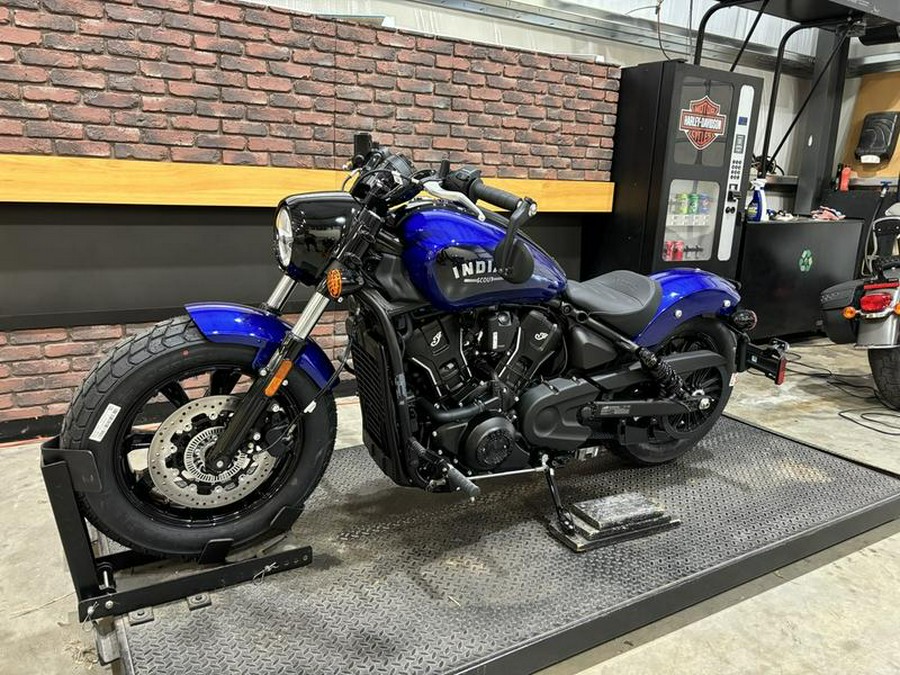 2025 Indian Motorcycle® Scout® Bobber Limited +Tech Spirit Blue Metallic