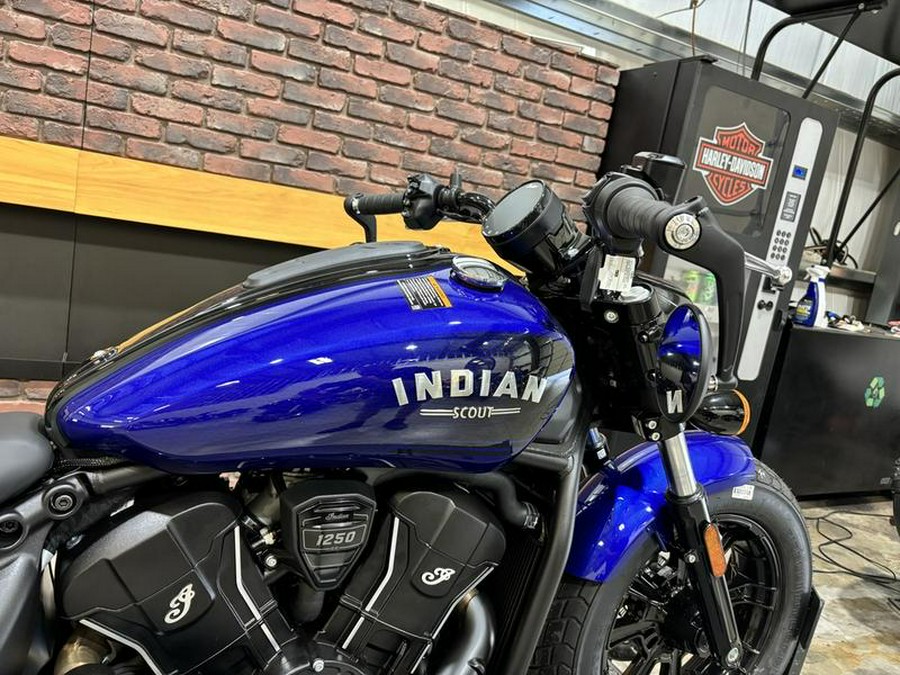 2025 Indian Motorcycle® Scout® Bobber Limited +Tech Spirit Blue Metallic