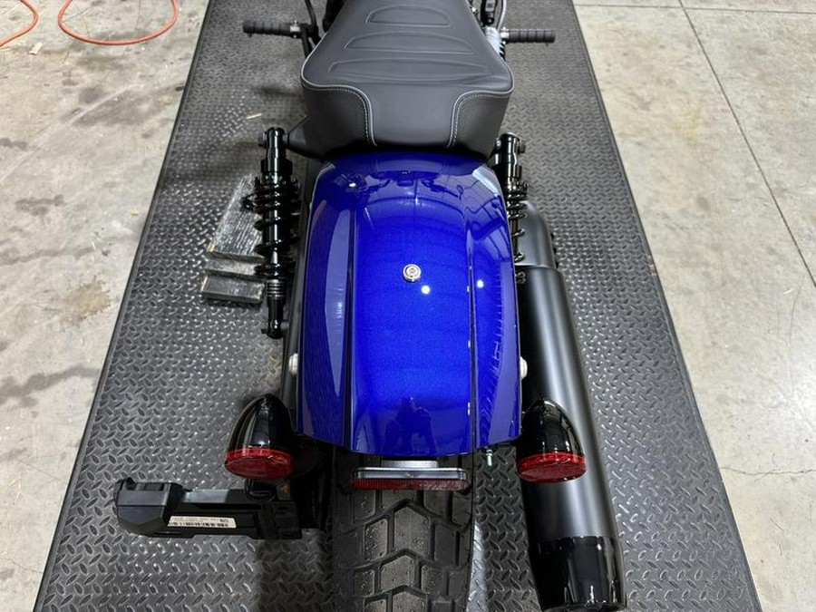 2025 Indian Motorcycle® Scout® Bobber Limited +Tech Spirit Blue Metallic