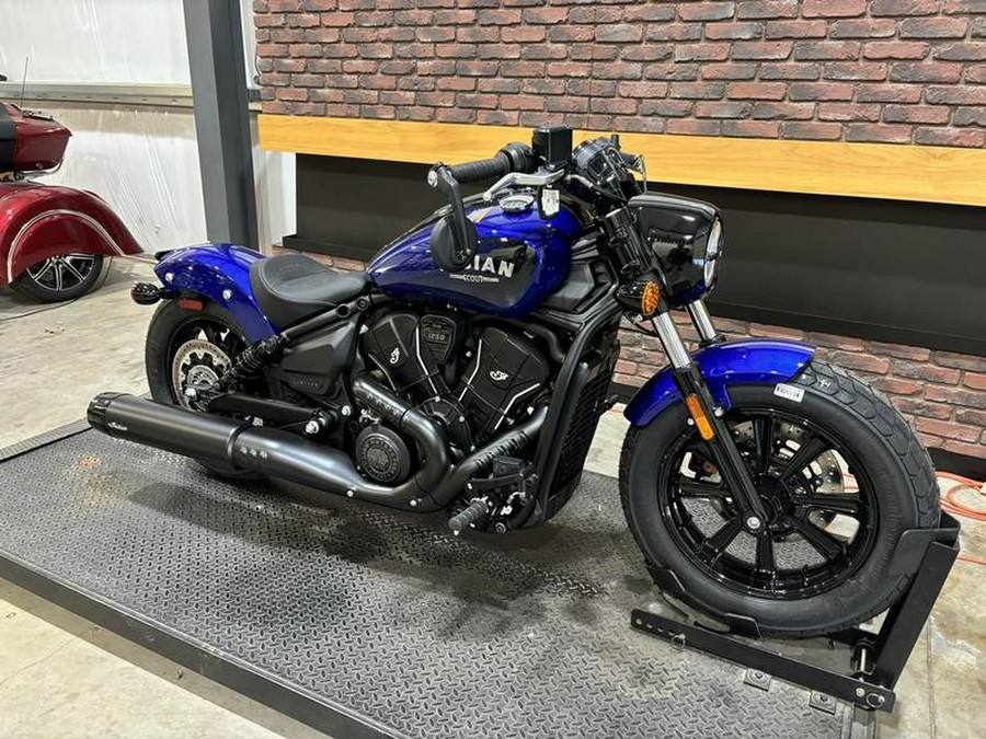 2025 Indian Motorcycle® Scout® Bobber Limited +Tech Spirit Blue Metallic