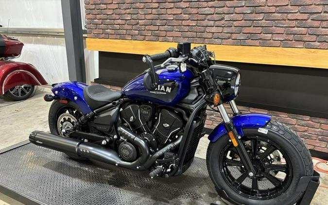 2025 Indian Motorcycle® Scout® Bobber Limited +Tech Spirit Blue Metallic