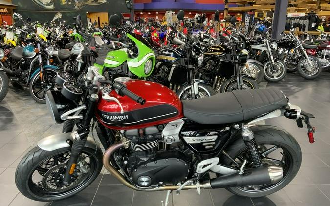 2020 Triumph Speed Twin 1200 Korosi Red/Storm Grey