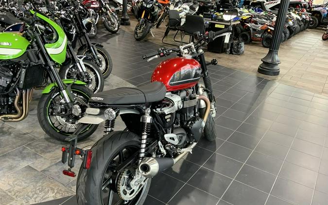 2020 Triumph Speed Twin 1200 Korosi Red/Storm Grey