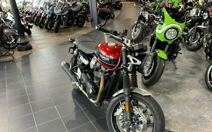 2020 Triumph Speed Twin 1200 Korosi Red/Storm Grey