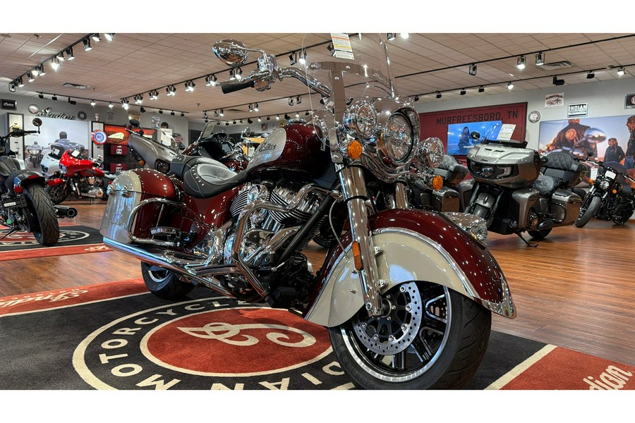 2025 Indian Motorcycle SPRINGFIELD, MROON MTLC/SLVR QRTZ MTLC, 49S Base
